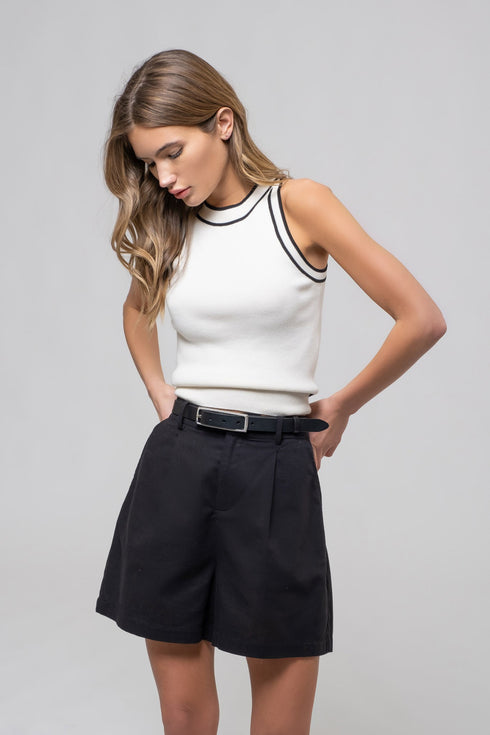 CONTRAST HALTER TANK